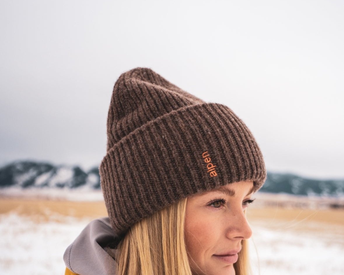 Merino Wool Cuff Beanie